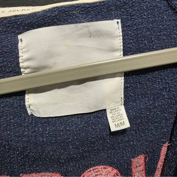 Victoria's Secret Angels Have More Fun Zip Down Sweater Hoodie Sz M McBling Y2K - Picture 6 of 12